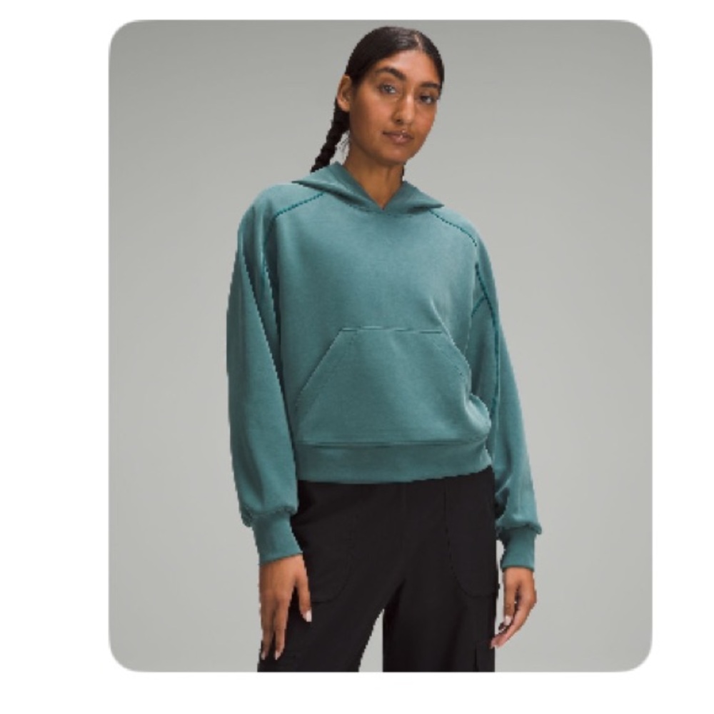 Lululemon Softstreme Hoodie Storm Teal Size 8